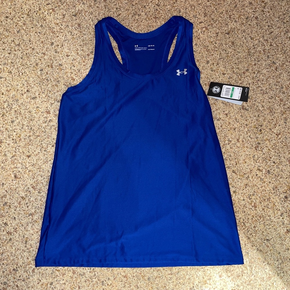 NWT-Blue Under Armour Tank Top